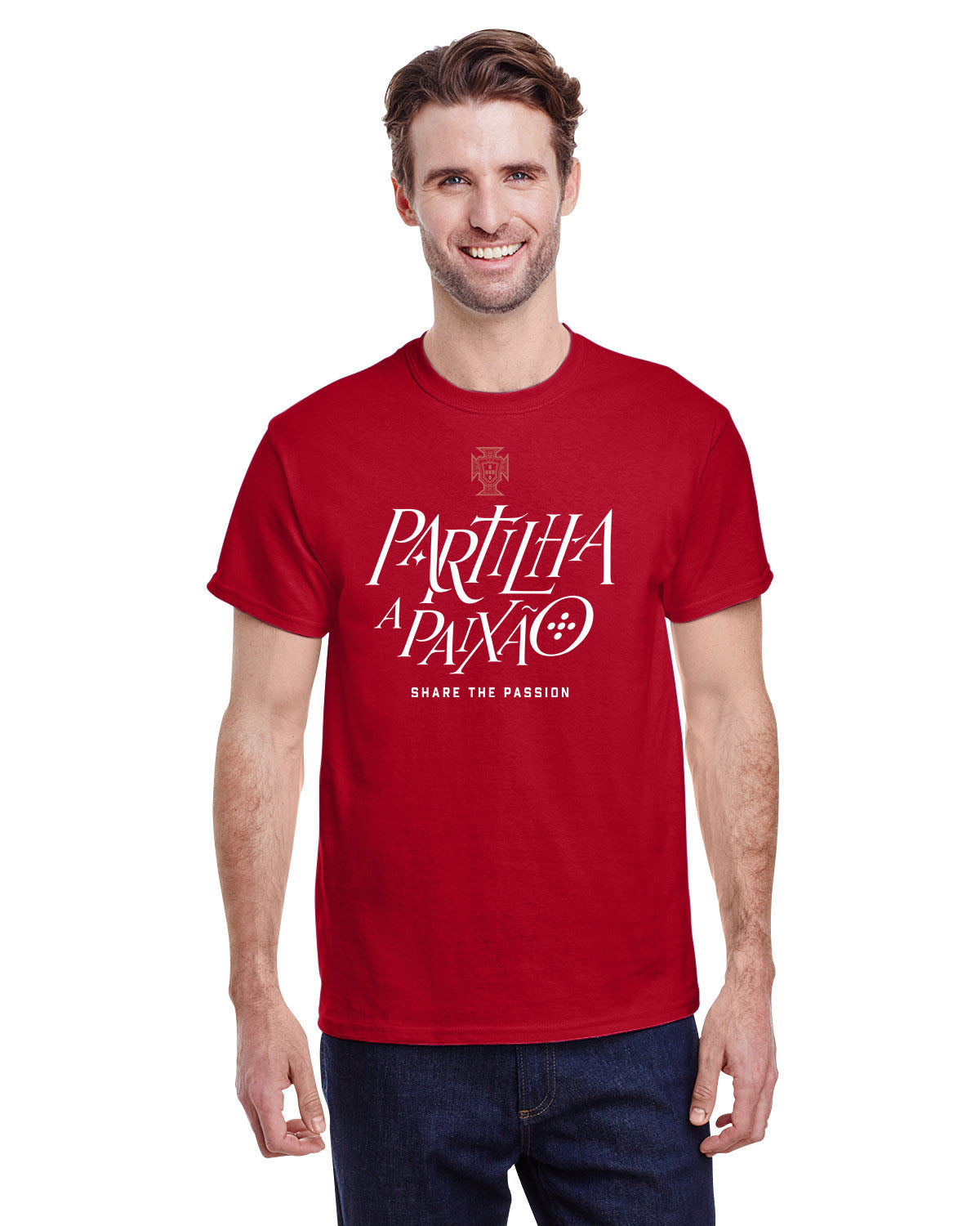 PORTUGAL PASSION RED TSHIRT