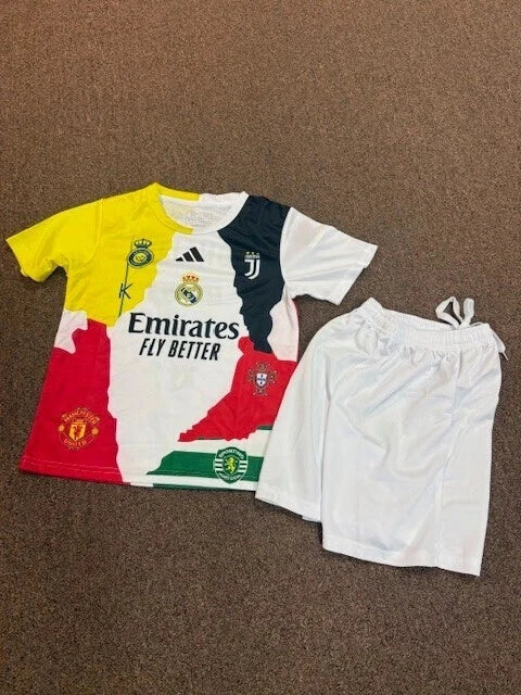 Cristiano Ronaldo Career Tribute Special Edition Jersey KID SET