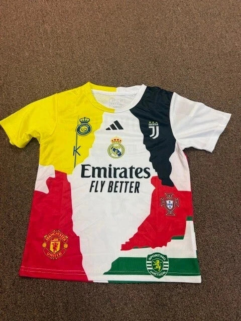 Cristiano Ronaldo Career Tribute Special Edition Jersey KID SET