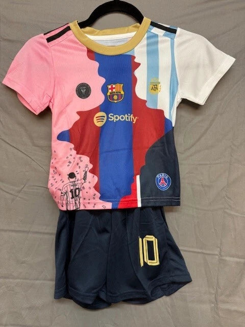 MESSI  Career Tribute Special Edition Jersey KID SET