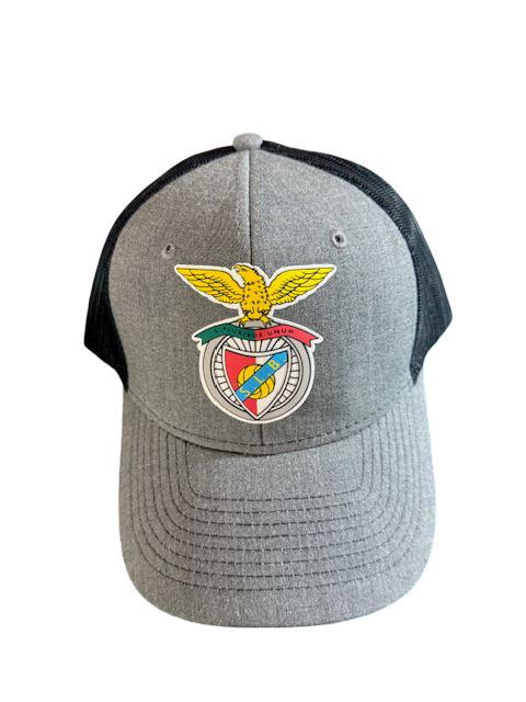 BENFICA HAT STYLE-2 GRAY FRONT