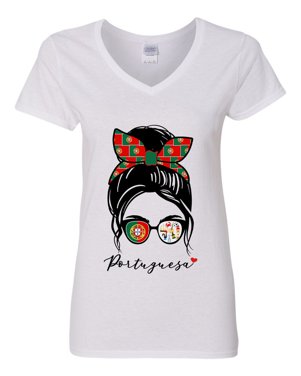 WOMEN V-NECK SHIRTS