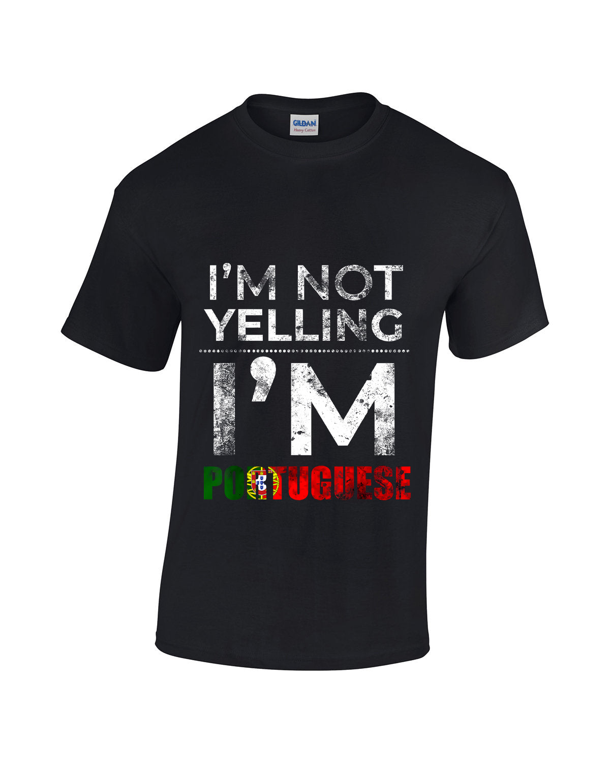 FUNNY TSHIRT /I'M NOT YELLING