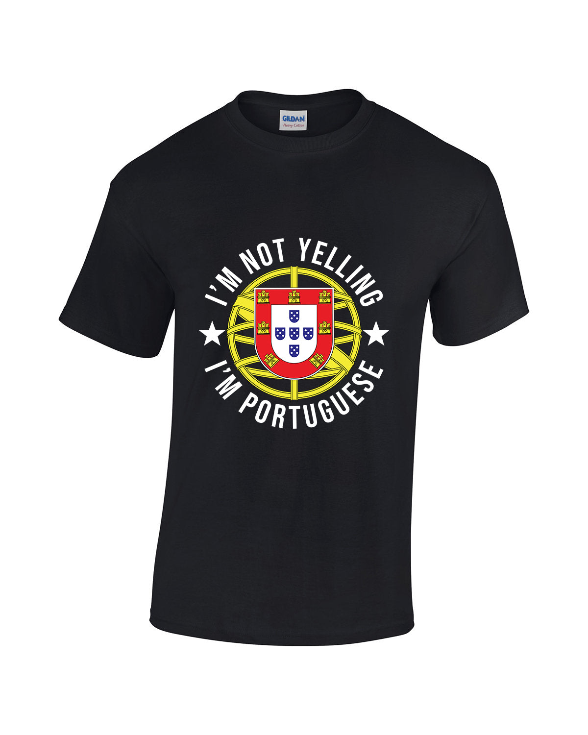 FUNNY PORTUGUESE SHIRT /NOT YELLING